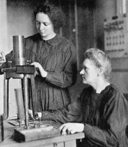 Irène Joliot-Curie born this day in 1897, daughter of the Curies...