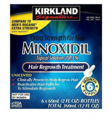 Kirkland Minoxidil 5% Extra Strength Hair Loss Treatment Regrowth 6mo Men