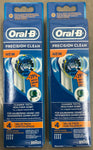 New 8x BRAUN ORAL B PRECISION CLEAN TOOTHBRUSH REPLACEMENT BRUSH HEADS REFILL